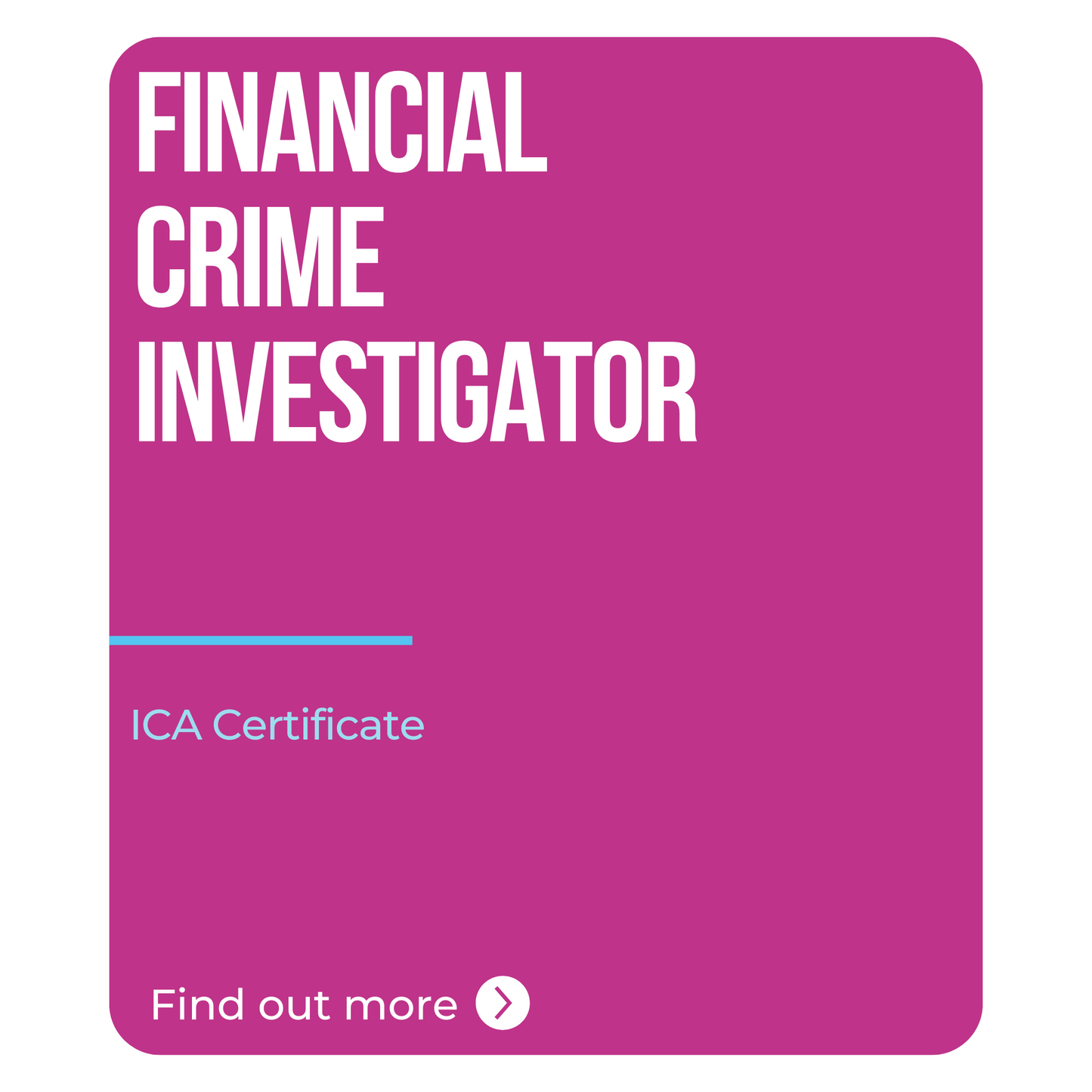ICA Certified Financial Crime Investigator