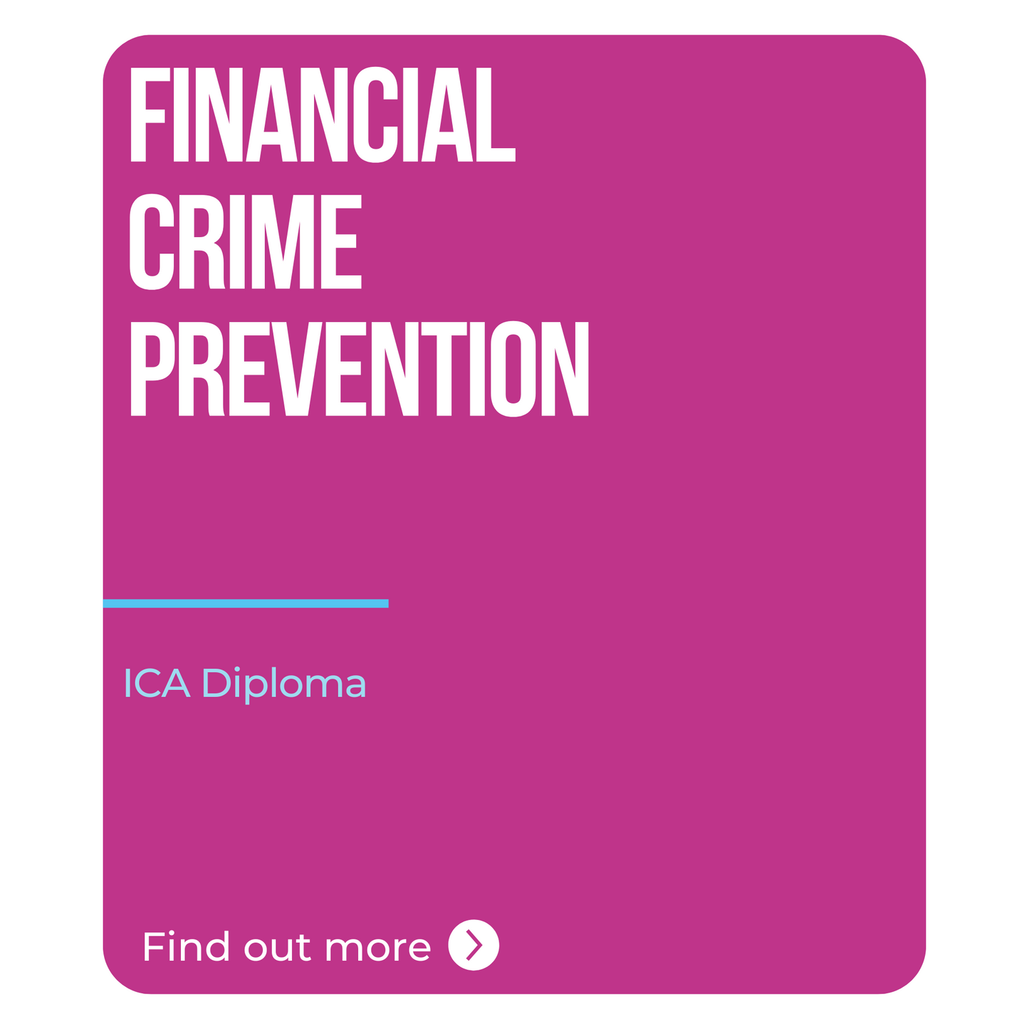 ICA Diploma in Financial Crime Prevention