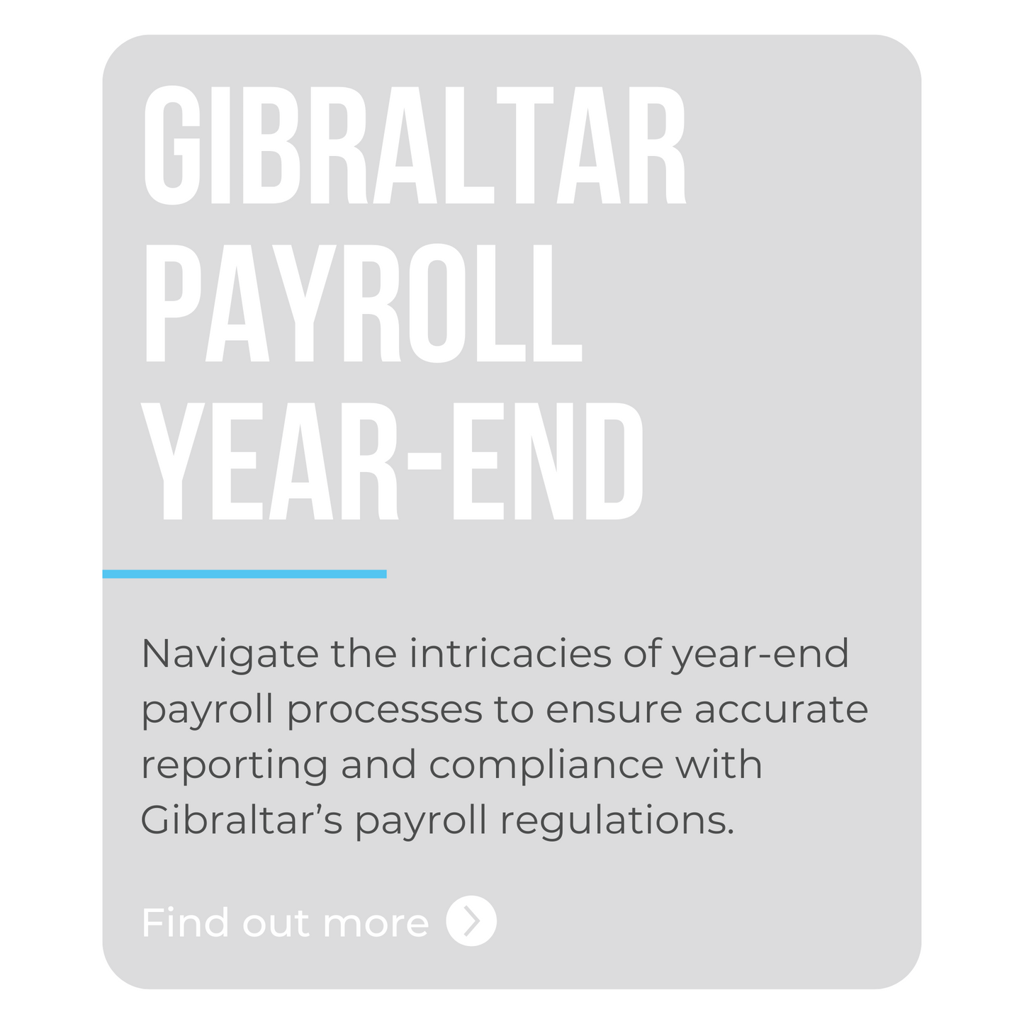 Gibraltar Payroll Year-End Course