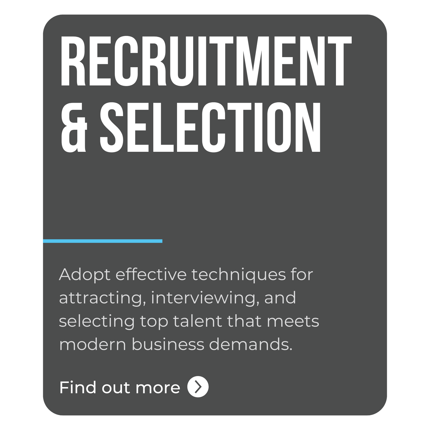 Recruitment & Selection Course