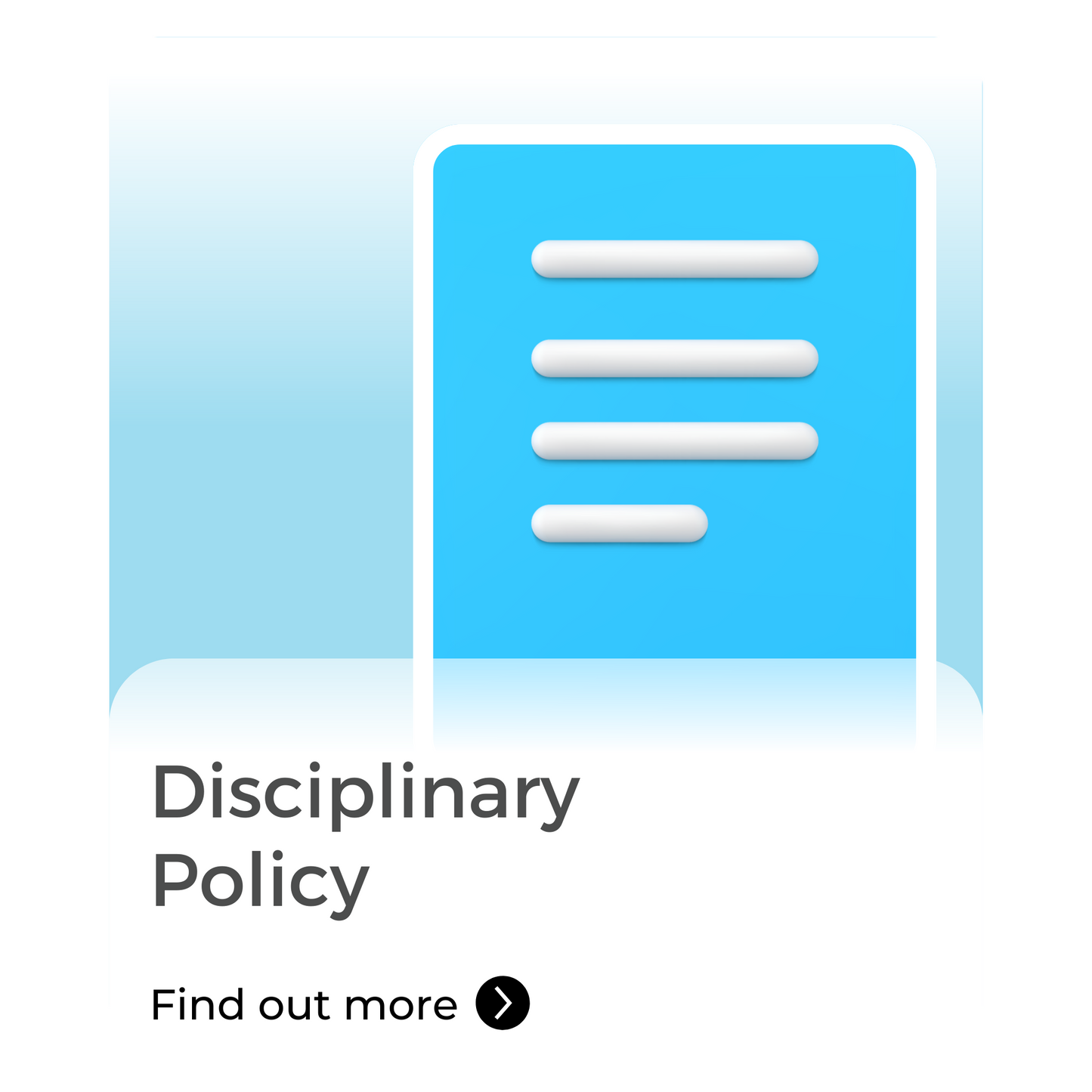 Disciplinary Policy
