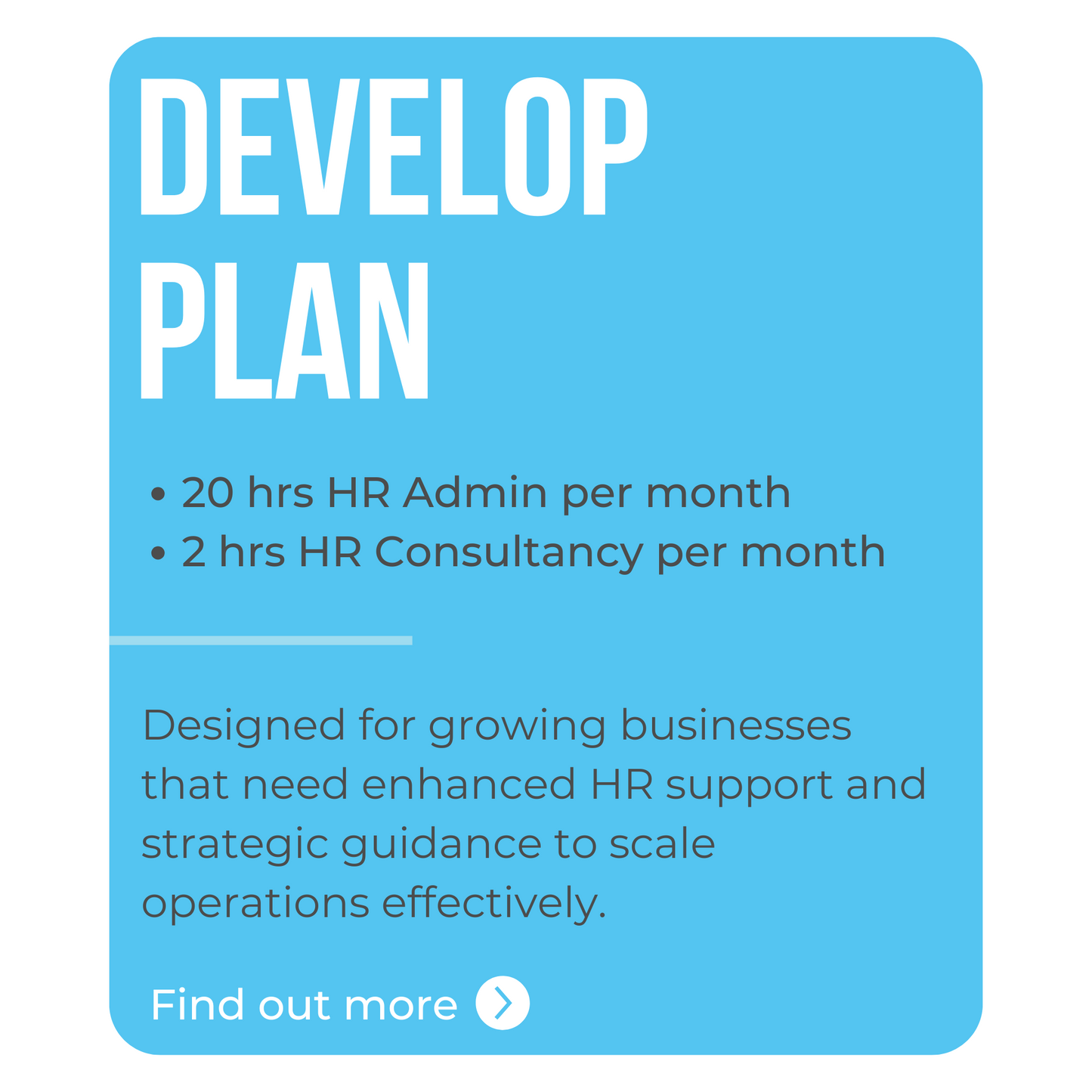 HR Develop Plan