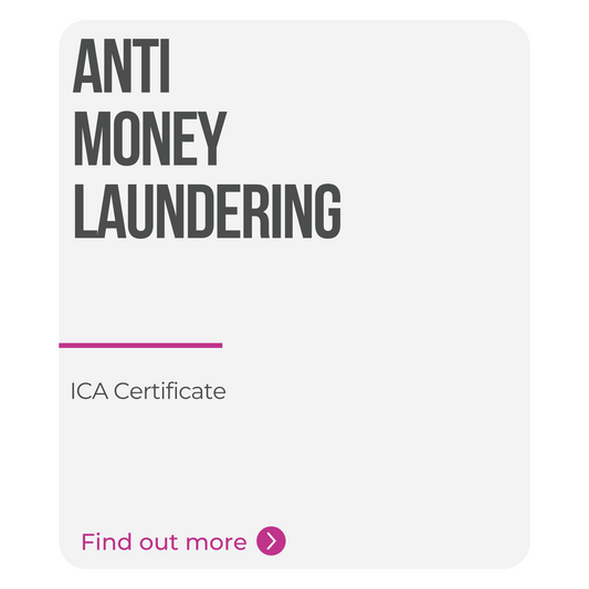 ICA Certificate in Anti Money Laundering