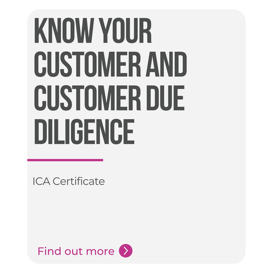 ICA Certificate in KYC and CDD