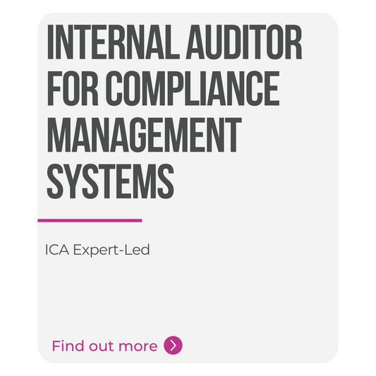 ICA Internal Auditor for Compliance Management Systems