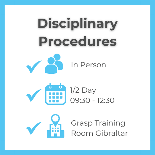 Disciplinary Procedure Course