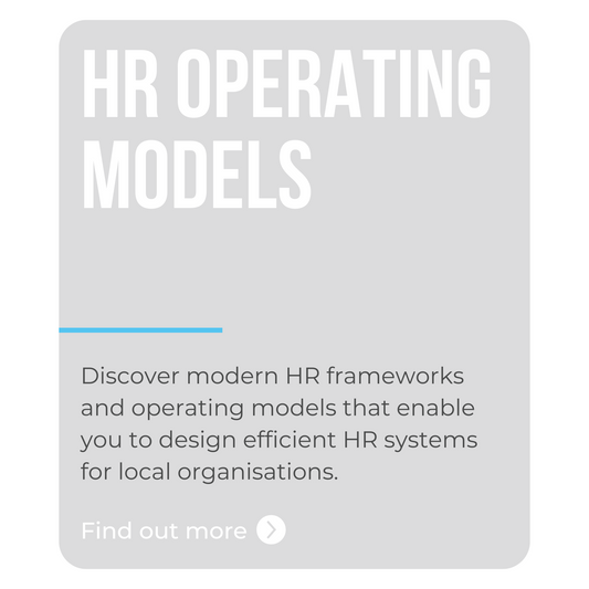 HR Operating Models Course