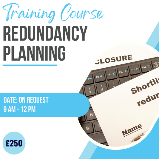 Redundancy Planning Course