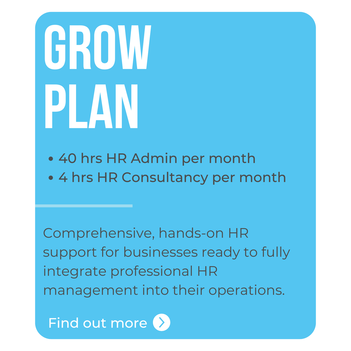 HR Grow Plan